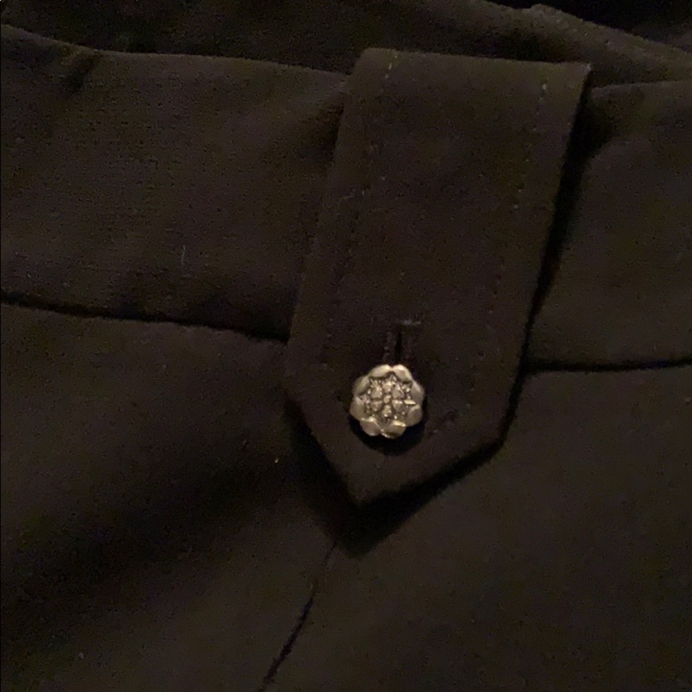 Black dress slacks fully lined size 8